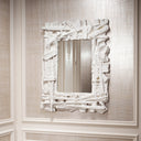 Matte White Mirror Masonic
