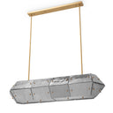 Glass Panels Chandelier Ferrucci