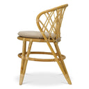 Woven Rattan Dining Chair Alvaro