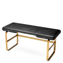 Gray Oak 2-Drawer Desk Nathaniel