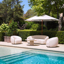 Curved Outdoor Chair Brice