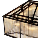 Glass Rods Ceiling Lamp Bernardi