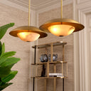 Alabaster Bowl Pendant Lamp Marcona