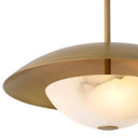 Alabaster Bowl Pendant Lamp Marcona