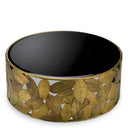 Black Glass Coffee Table Botanico