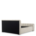 Beige Upholstered Bed Frame Kayden