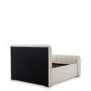 Beige Upholstered Bed Frame Kayden