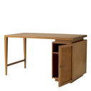 Rattan Door Wooden Desk Borchard