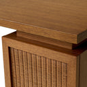 Rattan Door Wooden Desk Borchard