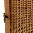 Rattan Door Wooden Desk Borchard