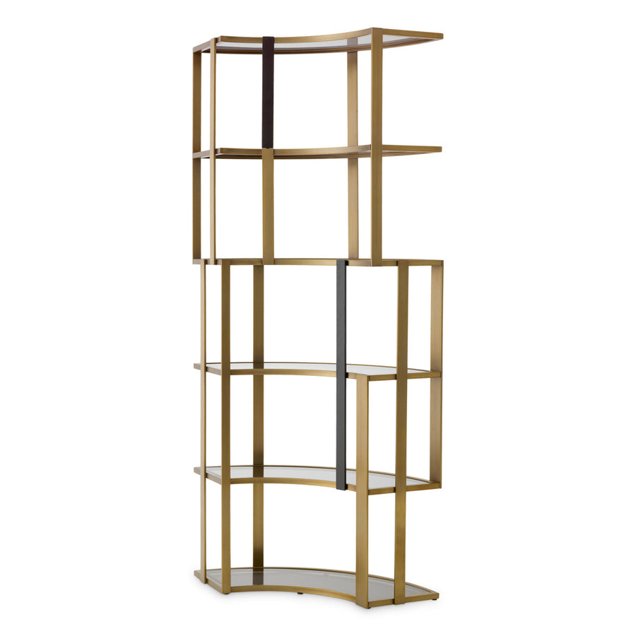 Modern Corner Shelf Cabinet Clio