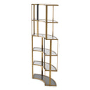 Modern Corner Shelf Cabinet Clio