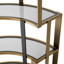 Modern Corner Shelf Cabinet Clio