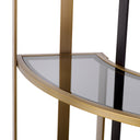 Modern Corner Shelf Cabinet Clio