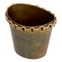 Vintage Brass Wine Cooler Clementine