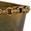 Vintage Brass Wine Cooler Clementine