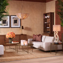 Woven Design Side Table Sorrento