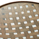 Woven Design Side Table Sorrento