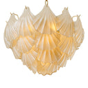 Glass Layered Chandelier Ibiza