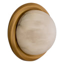 Round Alabaster Wall Lamp Vigo