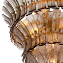 Glass Tiered Chandelier Toscano