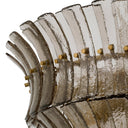 Glass Tiered Chandelier Toscano
