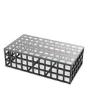 Black Framework Coffee Table Cubico