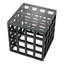 Black Framework Side Table Cubico