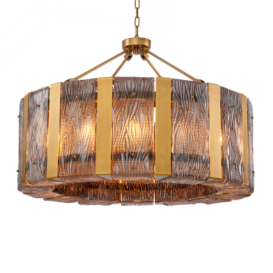 Smoke Glass Chandelier Elysian