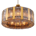 Smoke Glass Chandelier Elysian