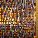 Smoke Glass Chandelier Elysian