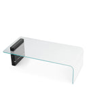 Clear Glass Coffee Table Stonecrest