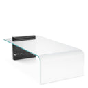 Clear Glass Coffee Table Stonecrest