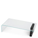 Clear Glass Coffee Table Stonecrest