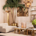 Vintage brass Floor Lamp Augustus
