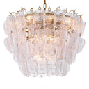Tiered Glass Chandelier Solange