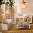 Tiered Glass Chandelier Solange