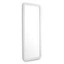 White Handcarved Mirror Viviana