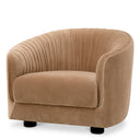 Pleated Lounge Chair Jameson