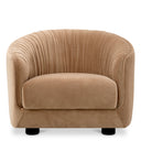 Pleated Lounge Chair Jameson