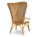 High-Back Rattan Lounge Chair Colony