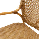 High-Back Rattan Lounge Chair Colony