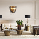 White Marble Side Table Emmeline