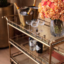 Vintage Brass Trolley Scarlett