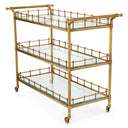 Vintage Brass Trolley Scarlett