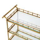 Vintage Brass Trolley Scarlett