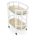 Natural Cane Oblong Trolley Bahamas