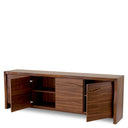 Walnut Veneer 4-Door Dresser Charford
