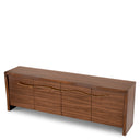 Walnut Veneer 4-Door Dresser Charford
