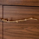 Walnut Veneer 4-Door Dresser Charford